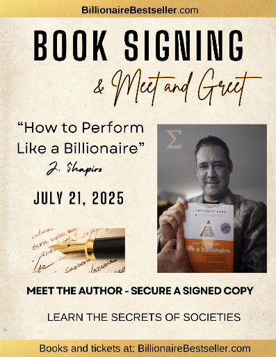 Book Signing at Truluck's on the Beach - Billionaire Jay Shapiro
