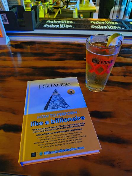 How to Perform Like a Billionaire Book at La Mexicana Restaurant with John Whelden